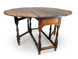 Oak and Elm Country Gateleg Table