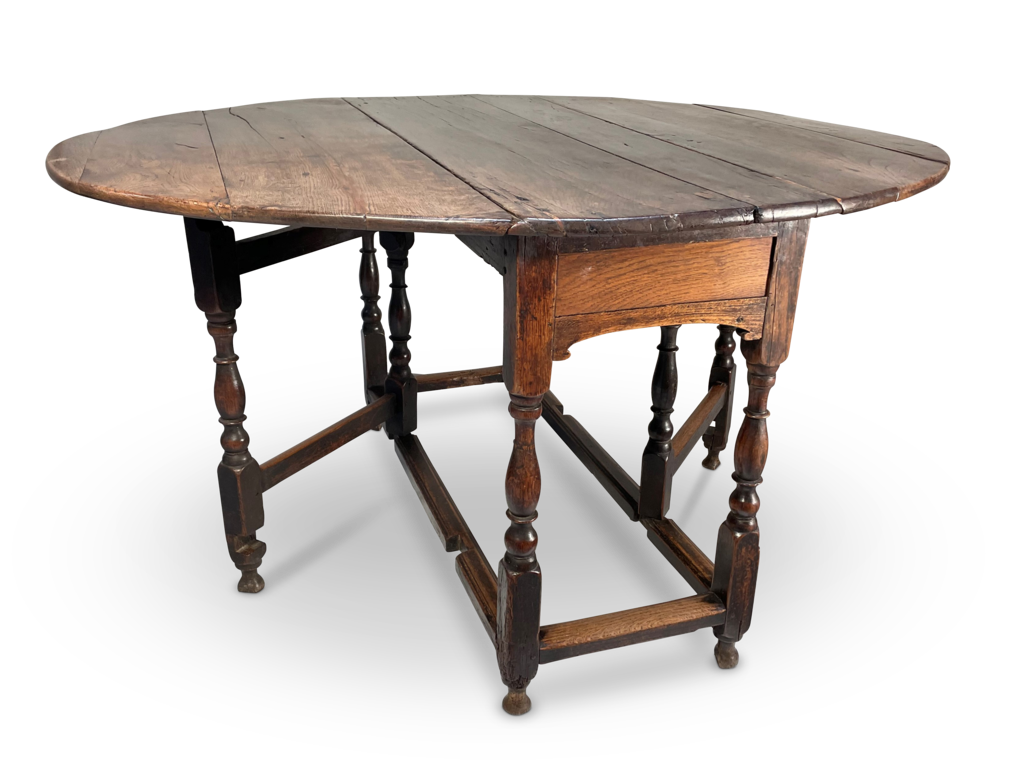 Oak and Elm Country Gateleg Table