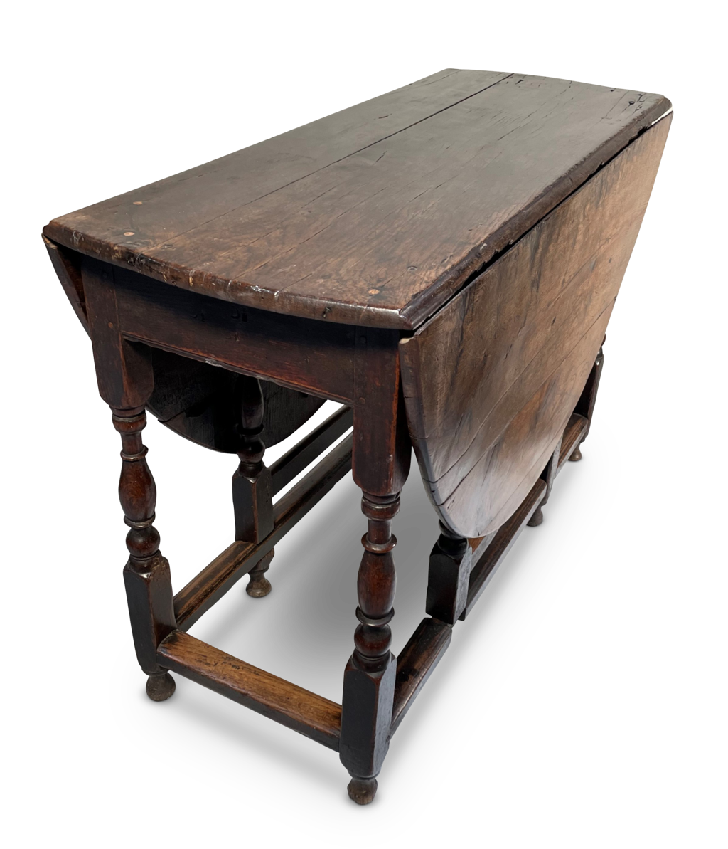 Oak and Elm Country Gateleg Table