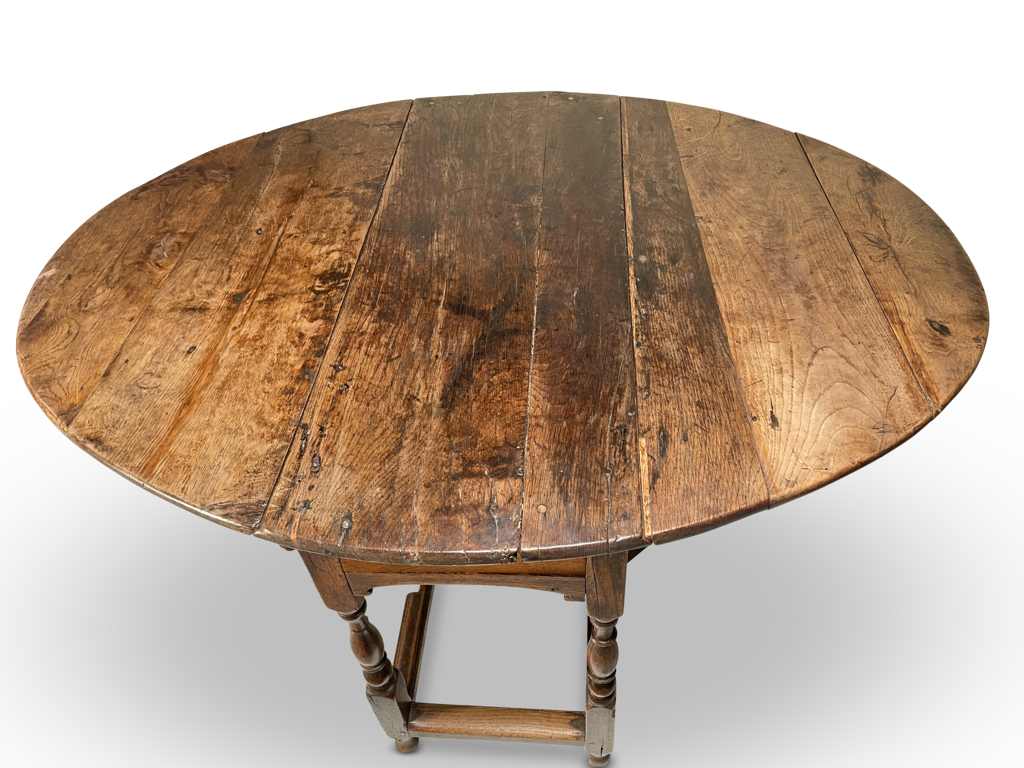 Oak and Elm Country Gateleg Table