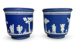 Pair of Jasperware Jardinieres