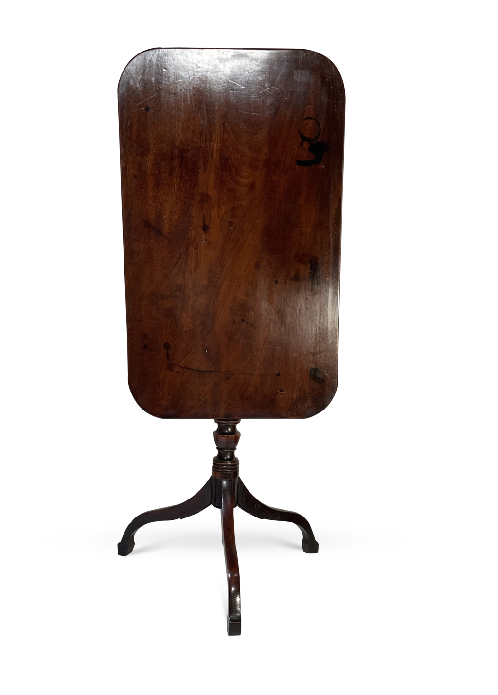 Rectangular George III Tilt Top Tripod Table