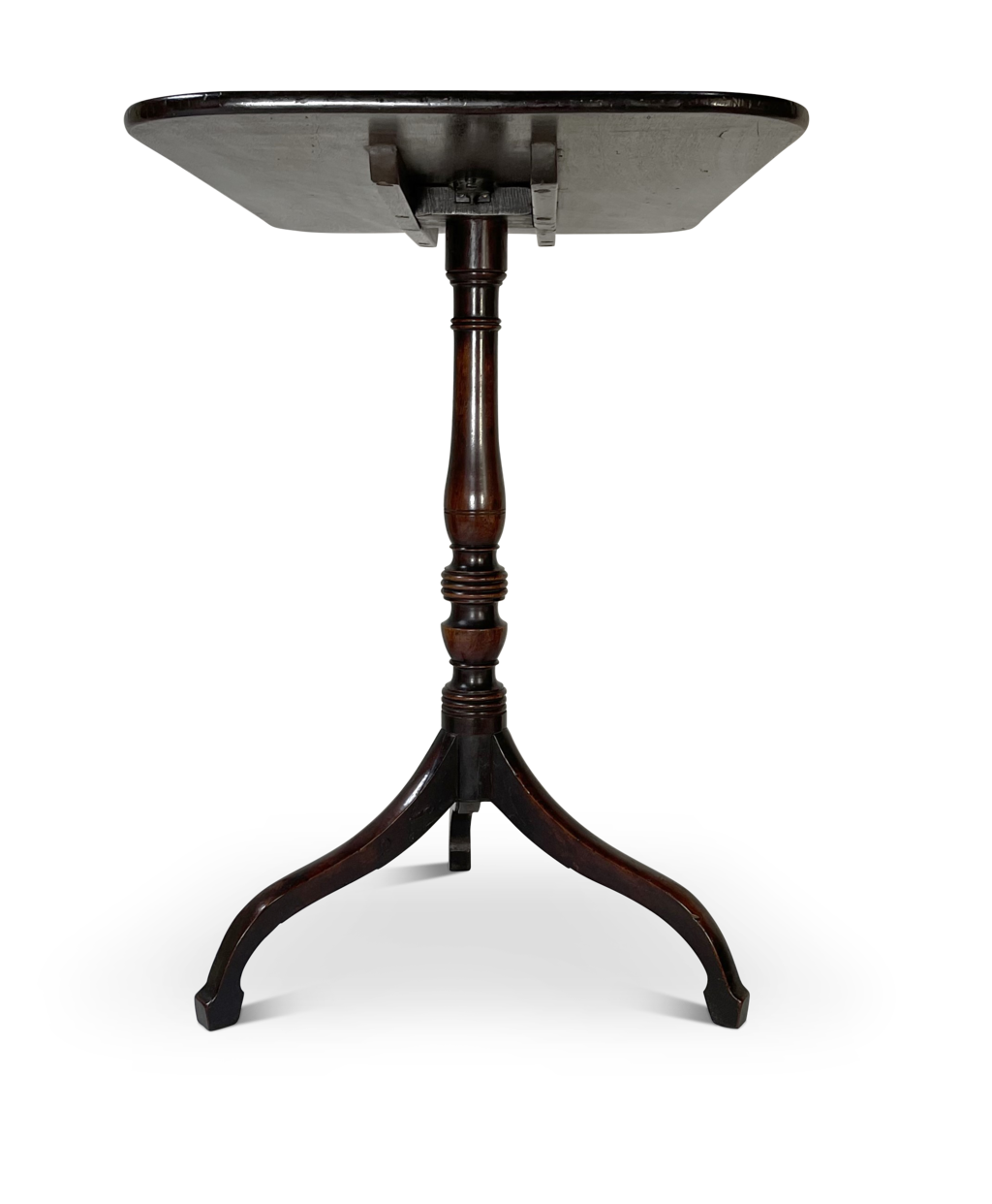 Rectangular George III Tilt Top Tripod Table