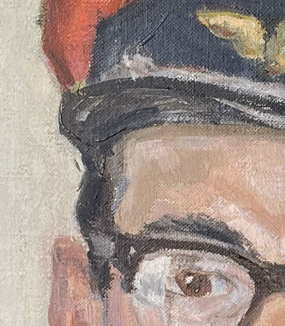 Oil Portrait of Captain