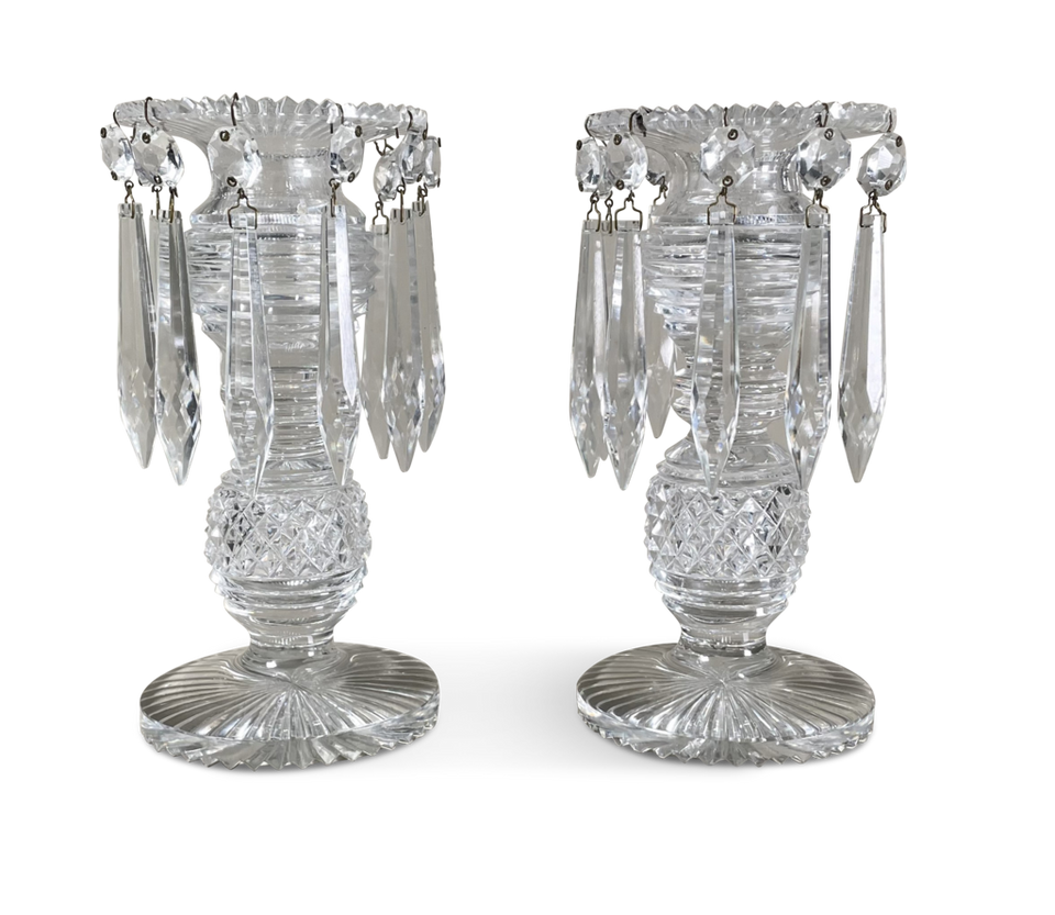 Glass Table Lustres