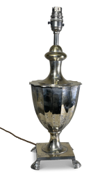 Plated Urn Lamp