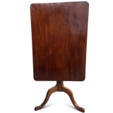 Mahogany Tilt Top Table