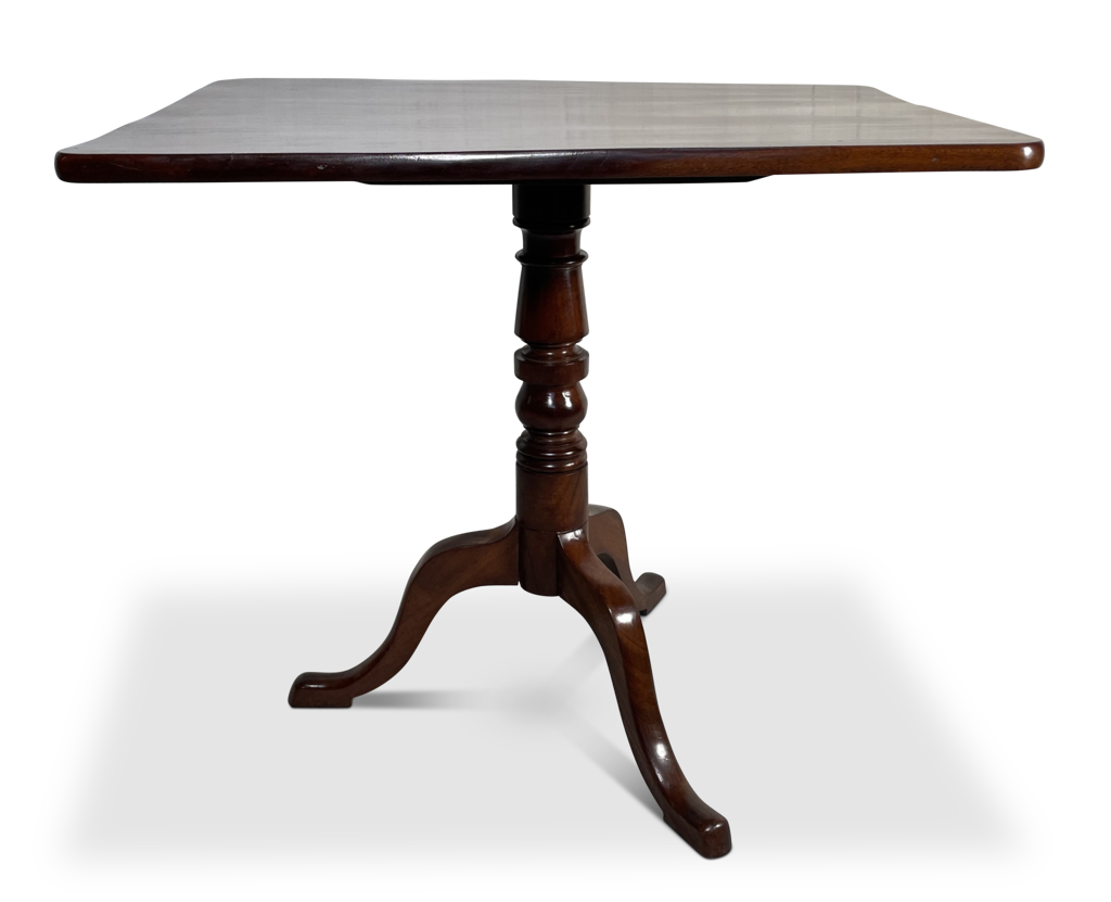 Mahogany Tilt Top Table