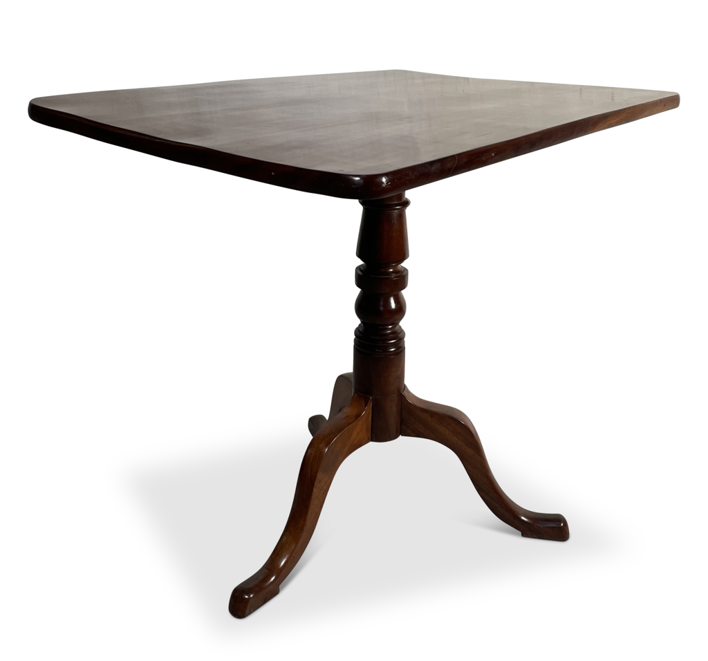 Mahogany Tilt Top Table