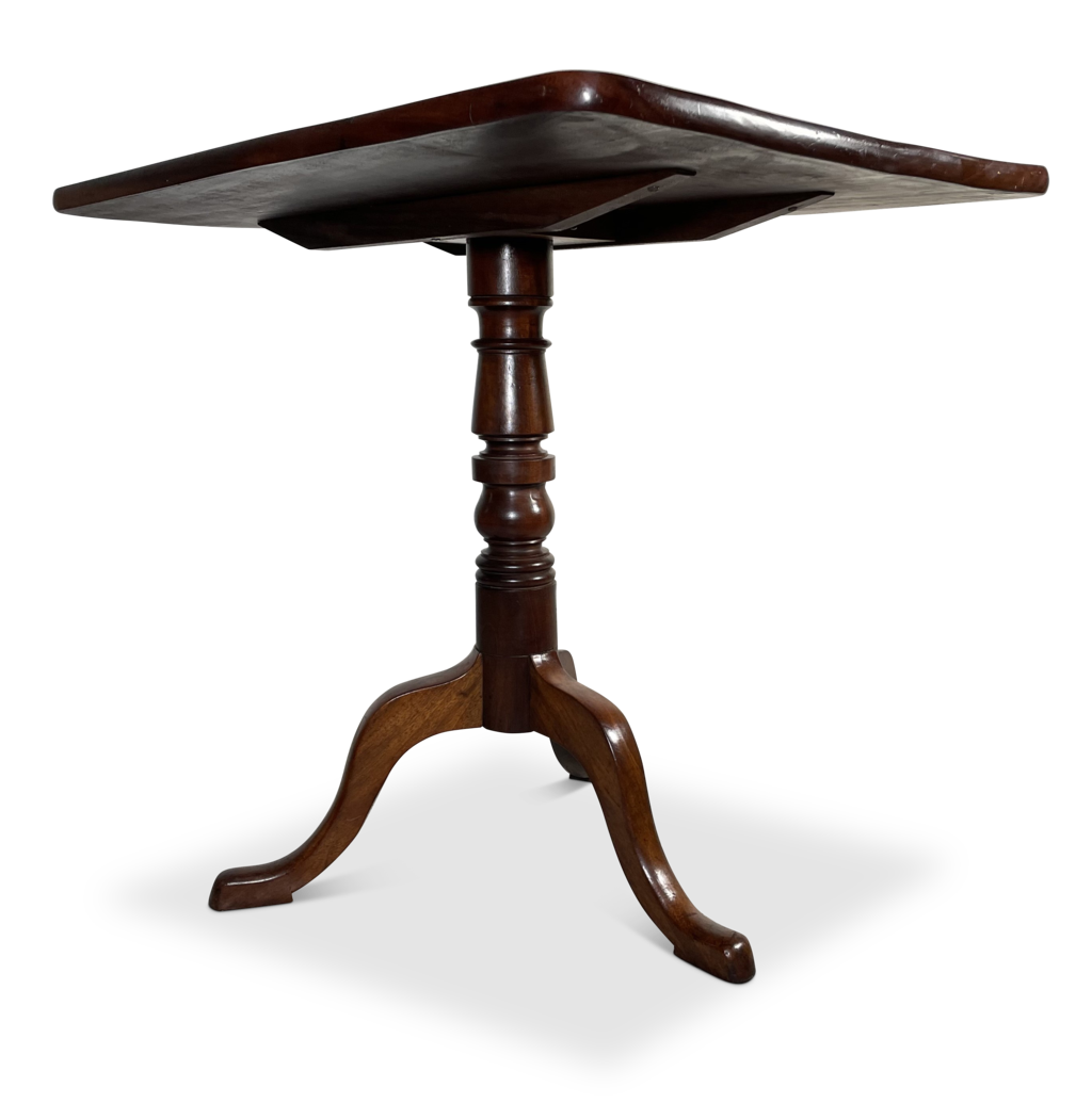 Mahogany Tilt Top Table
