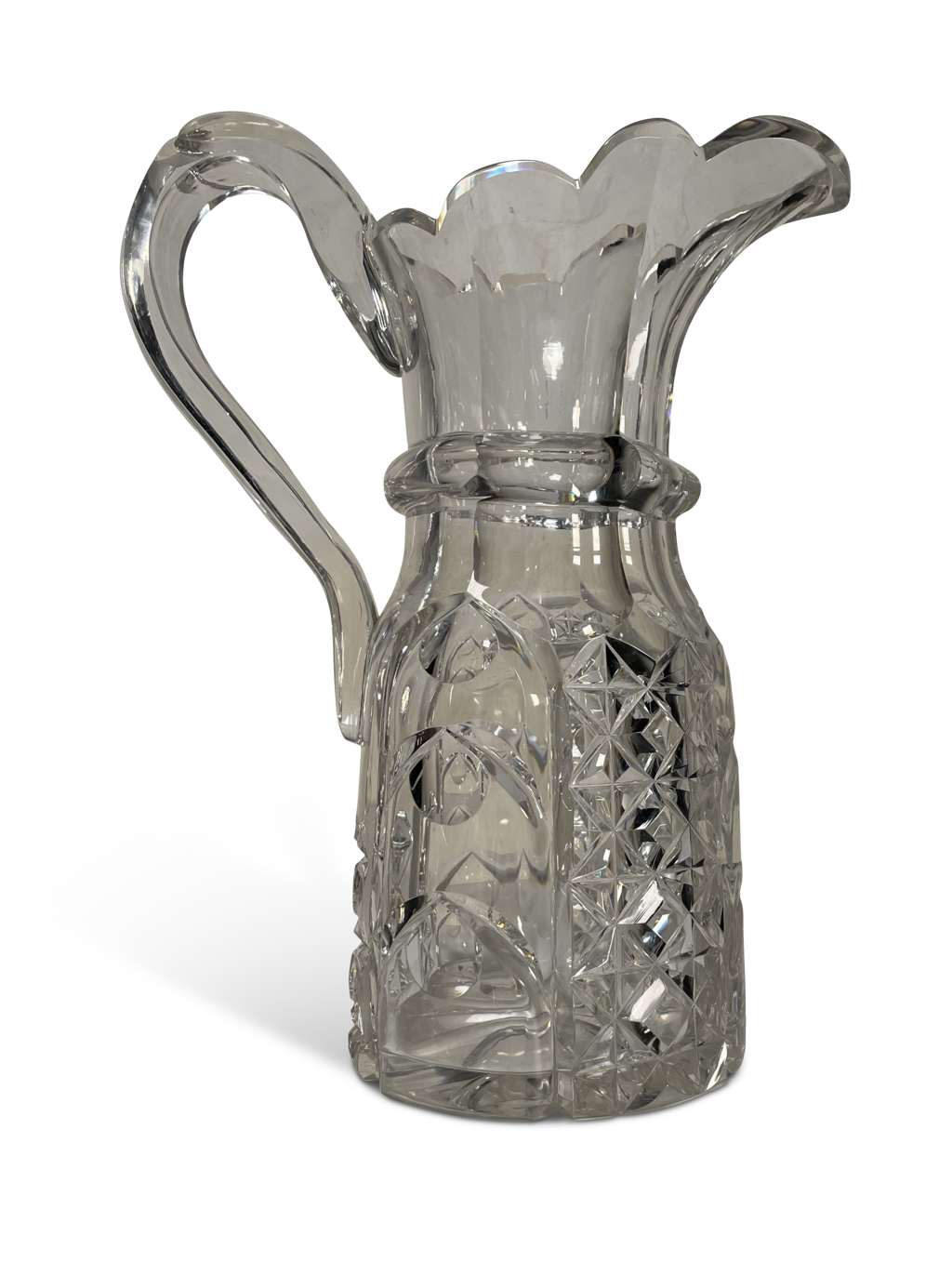 Cut Glass Water Jug