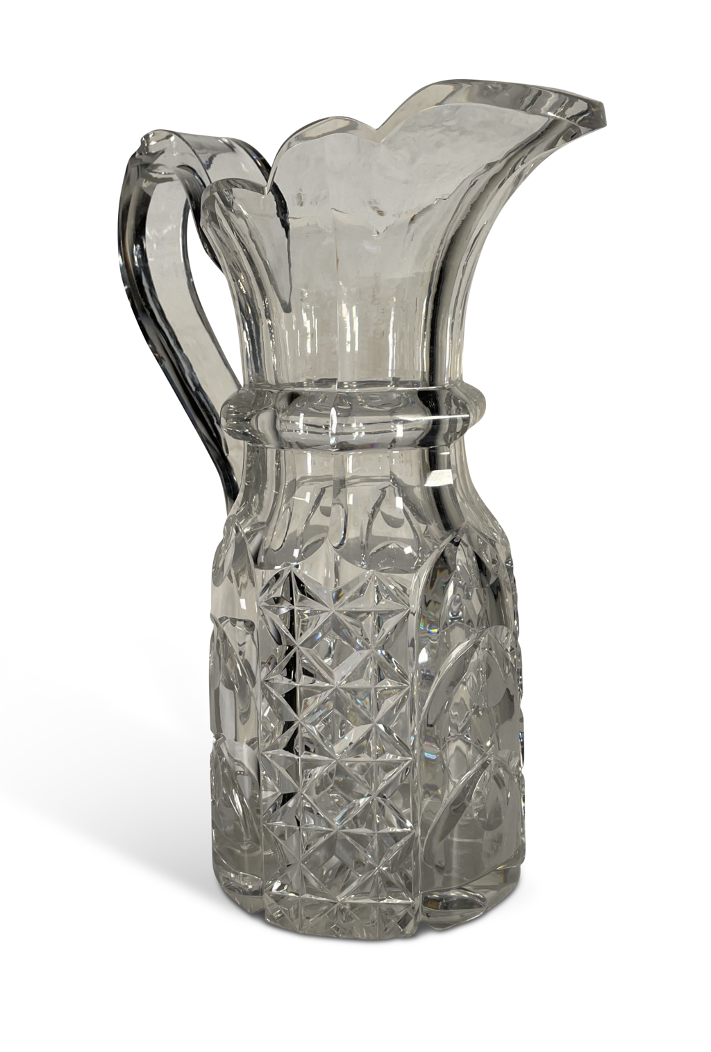 Cut Glass Water Jug