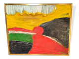 Large Abstract Oil by Bengt Aberg