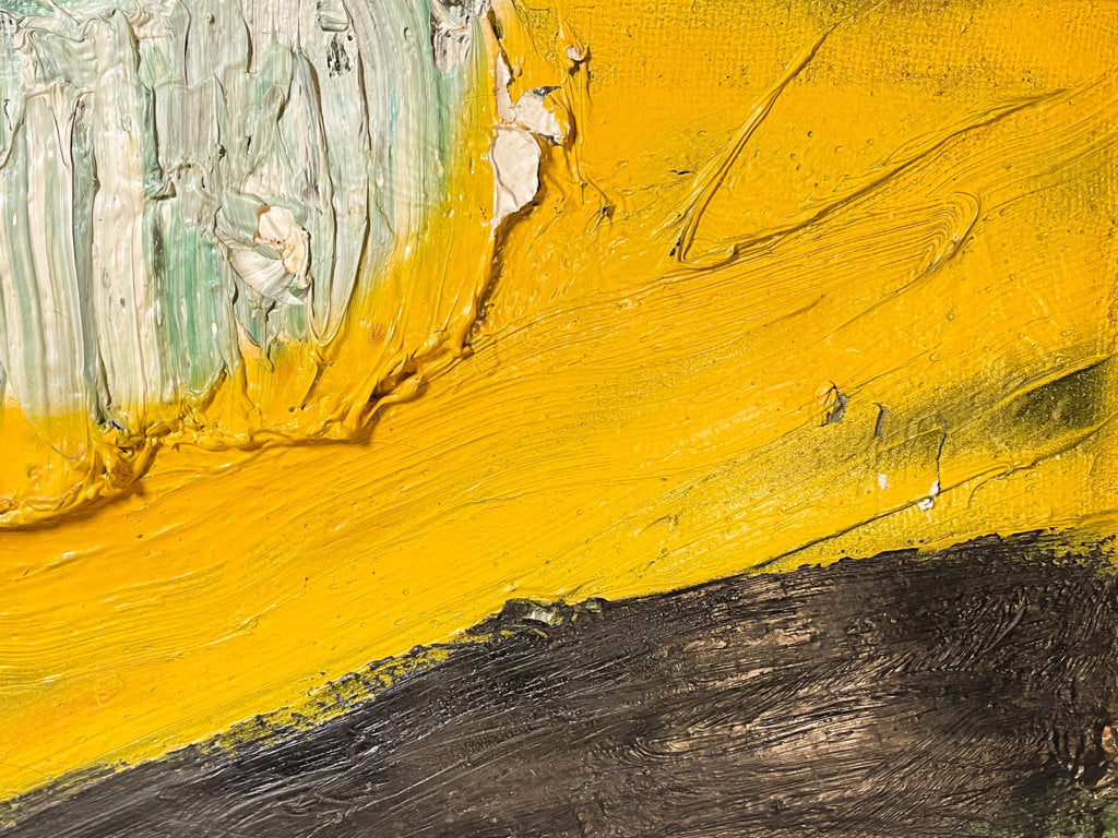 Large Abstract Oil by Bengt Aberg