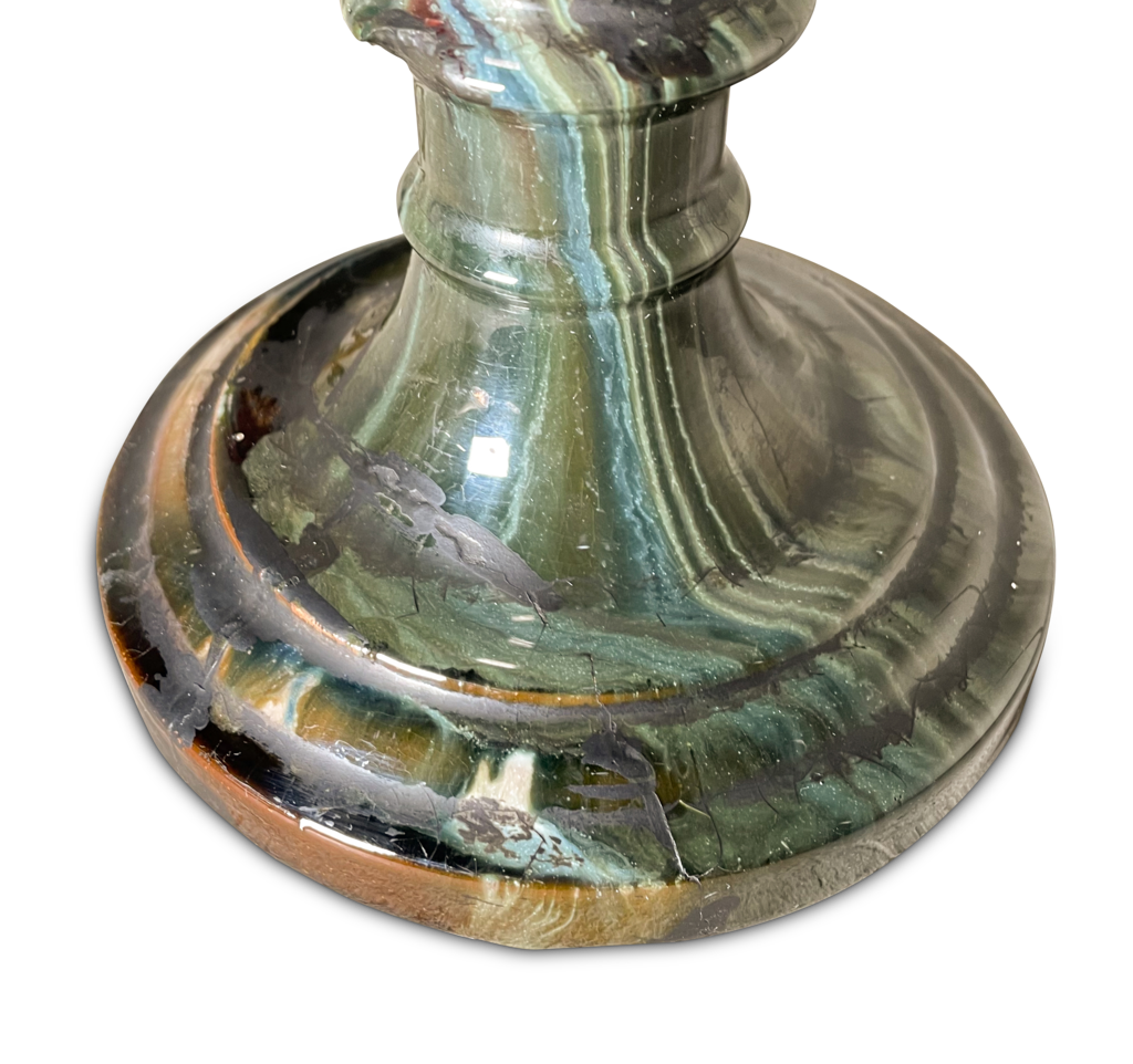 Pair of Pottery Vase Table Lamps