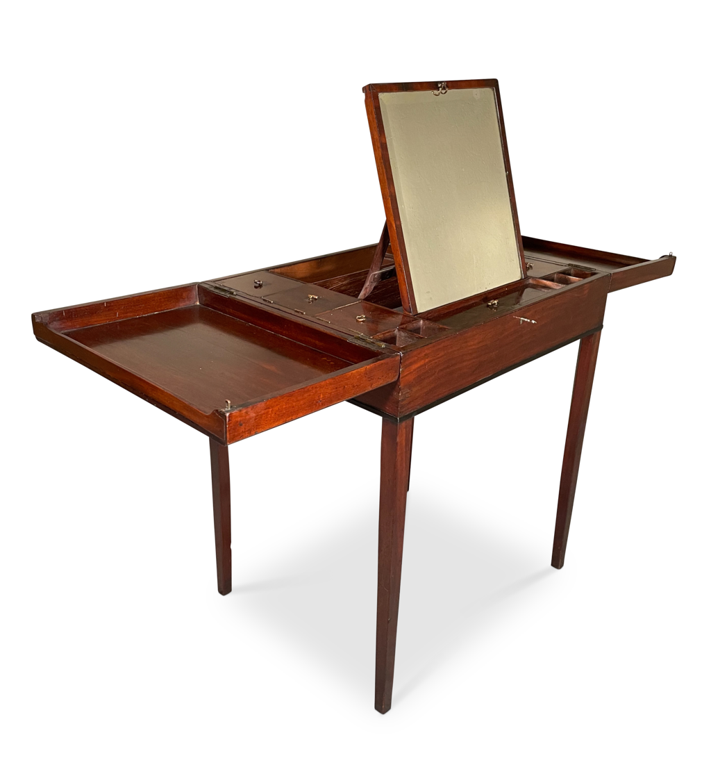 George III Mahogany Dressing Table