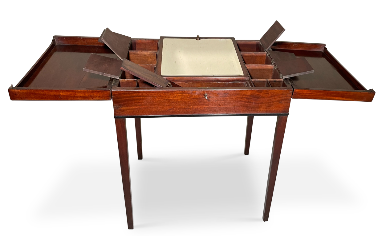 George III Mahogany Dressing Table