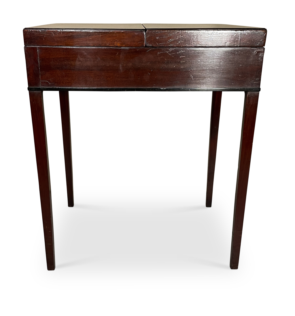 George III Mahogany Dressing Table
