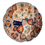 Meiji Period Imari Scallop Edged Charger
