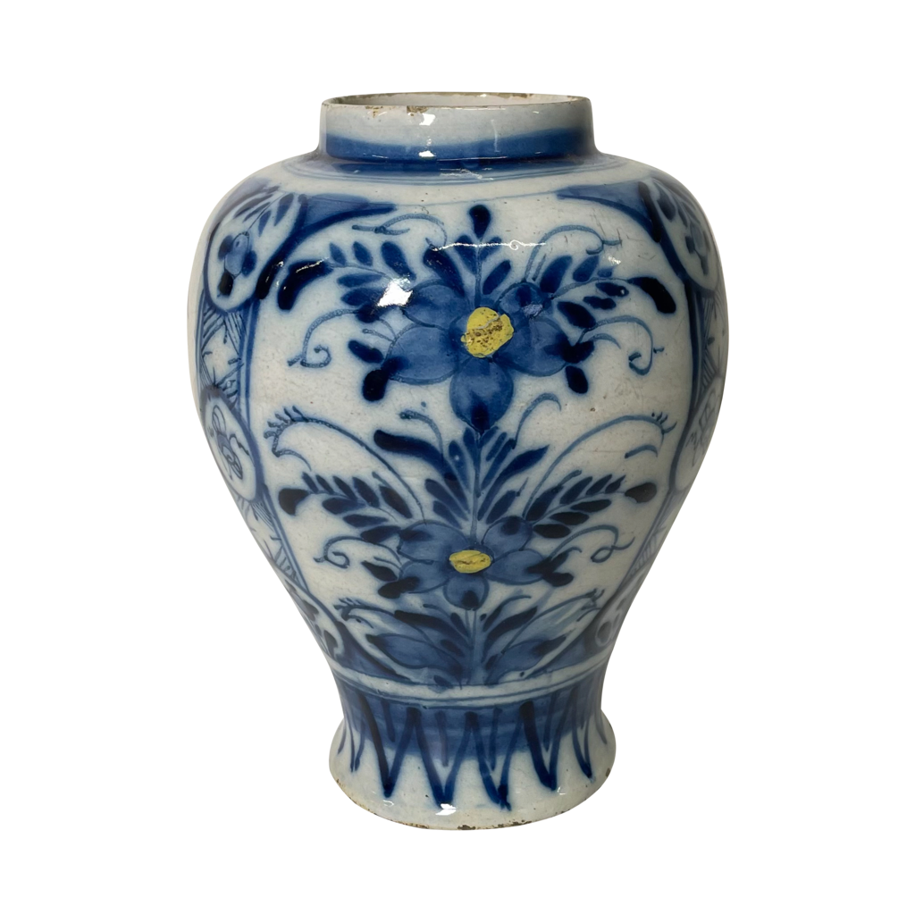 Blue and White Delft Vase
