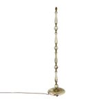Onyx Floor Lamp with Ormolu Mounts