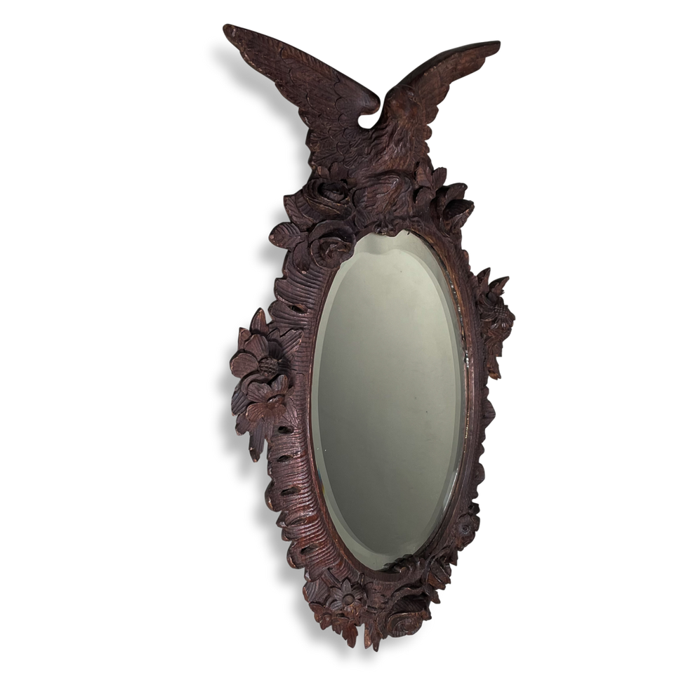 Blackforest Carved Framed Mirror