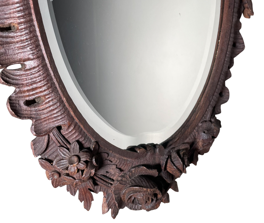 Blackforest Carved Framed Mirror