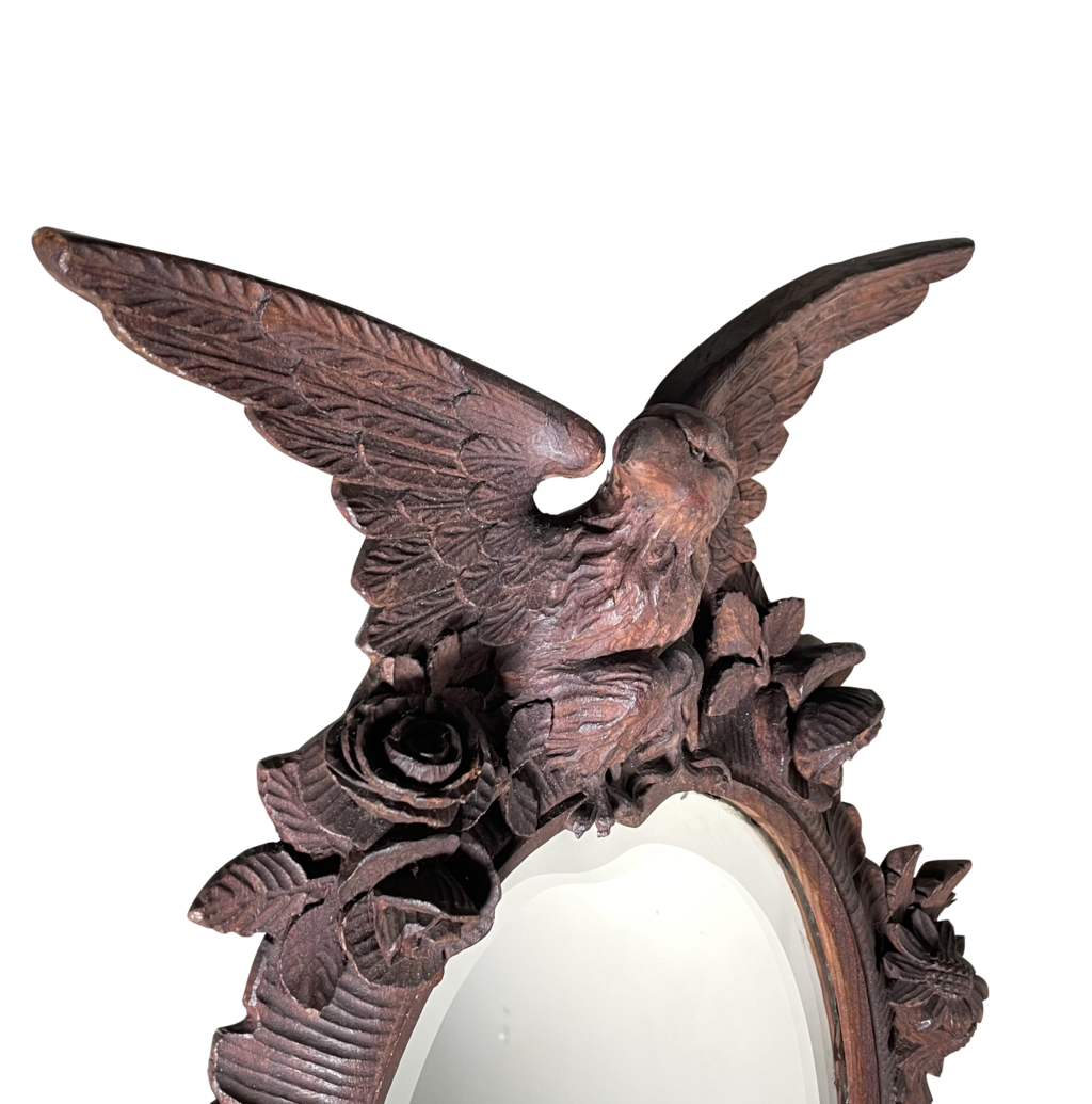 Blackforest Carved Framed Mirror