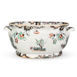 Victorian Footbath with Floral Decoration