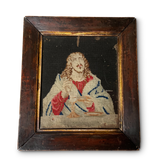 Framed Religious Needlepoint