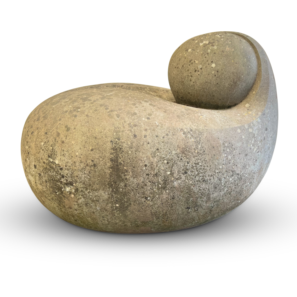 Hand Carved Abstract Stone Sculpture