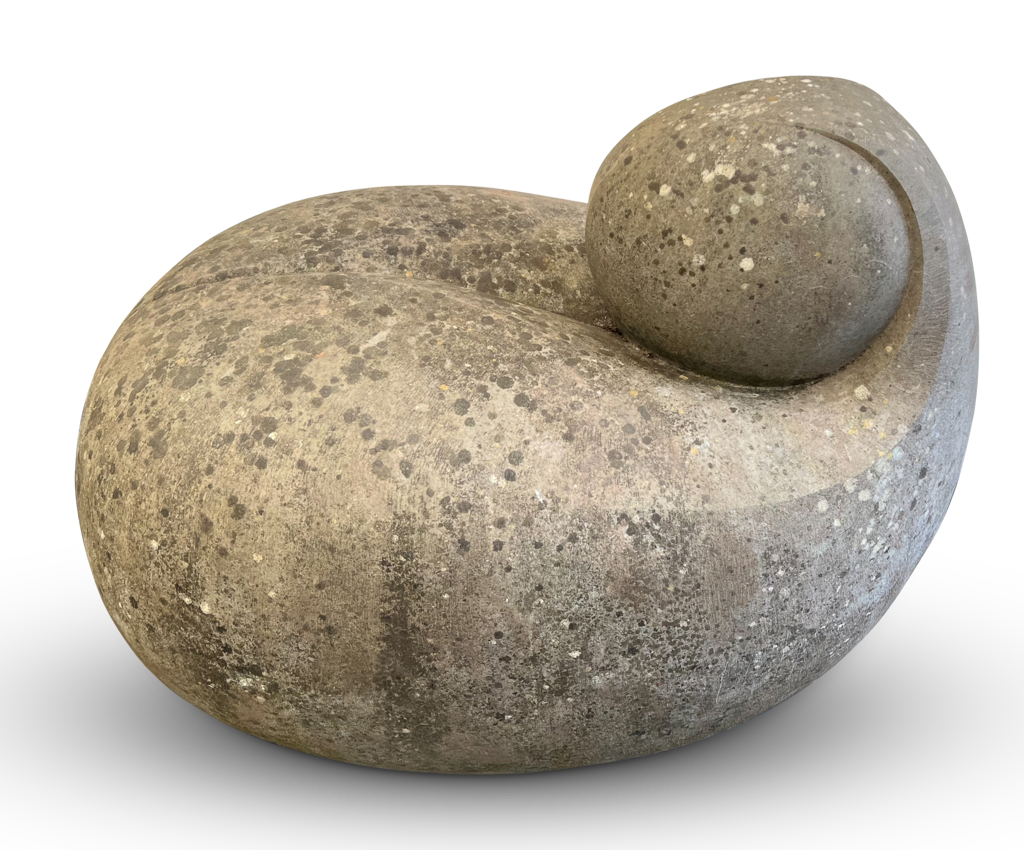 Hand Carved Abstract Stone Sculpture