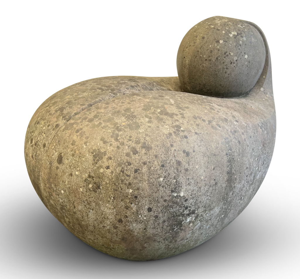 Hand Carved Abstract Stone Sculpture