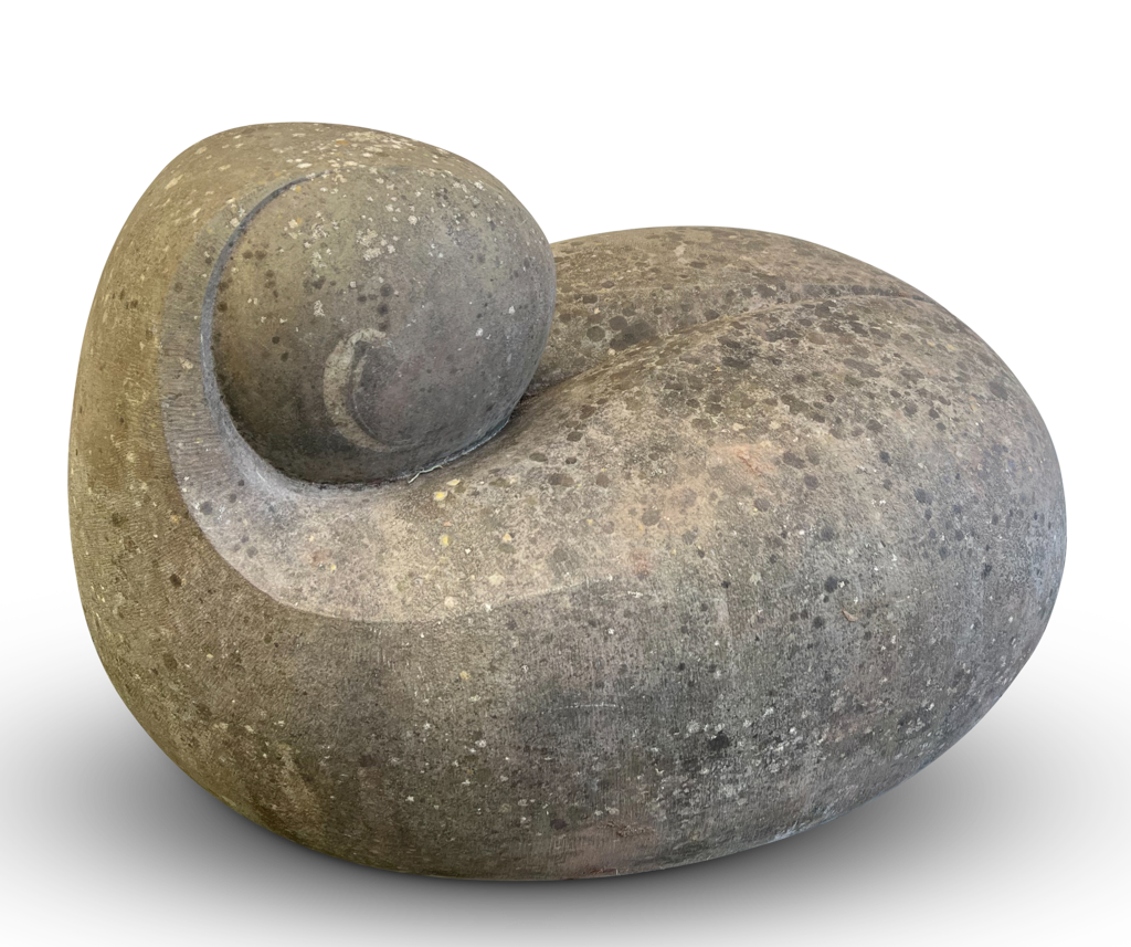 Hand Carved Abstract Stone Sculpture