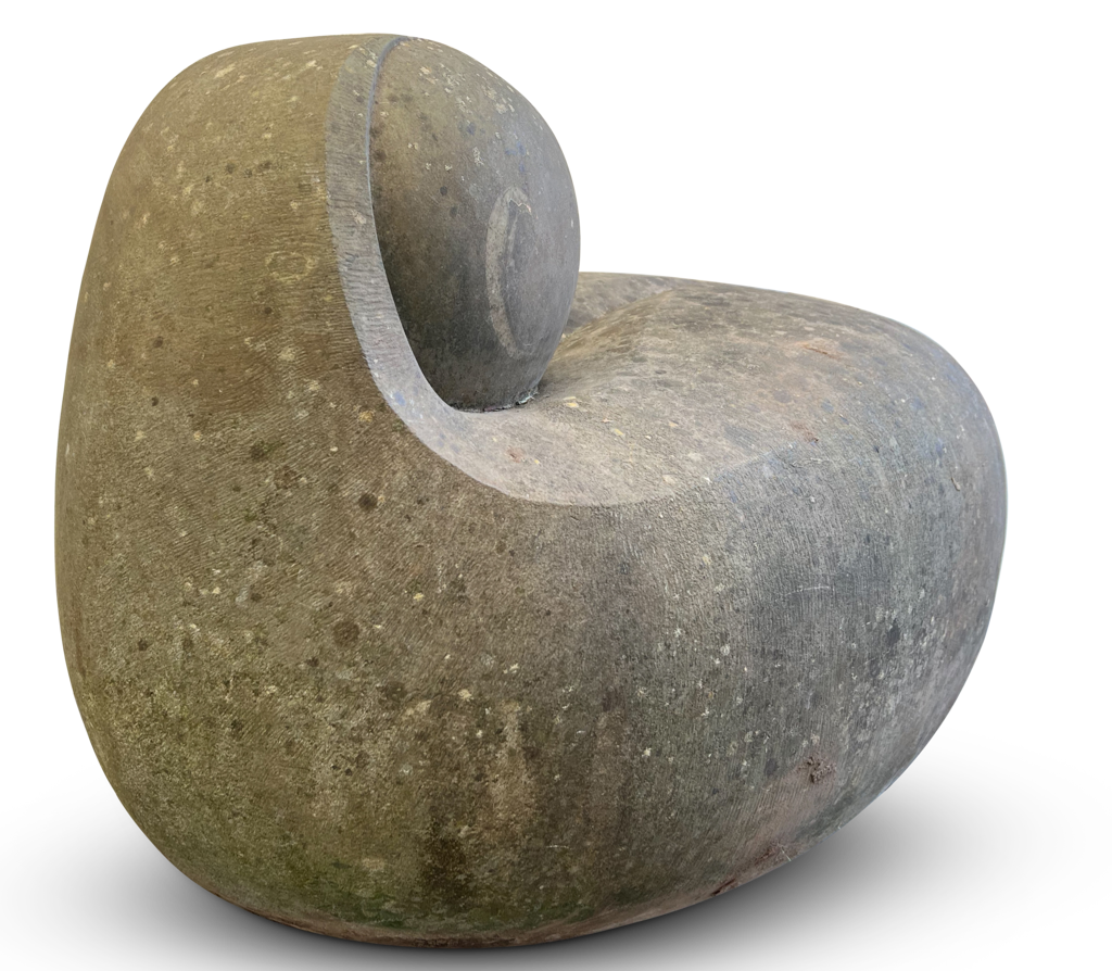 Hand Carved Abstract Stone Sculpture