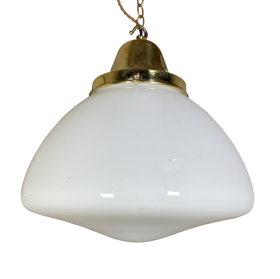 Opaque Glass Hanging Pendant Light