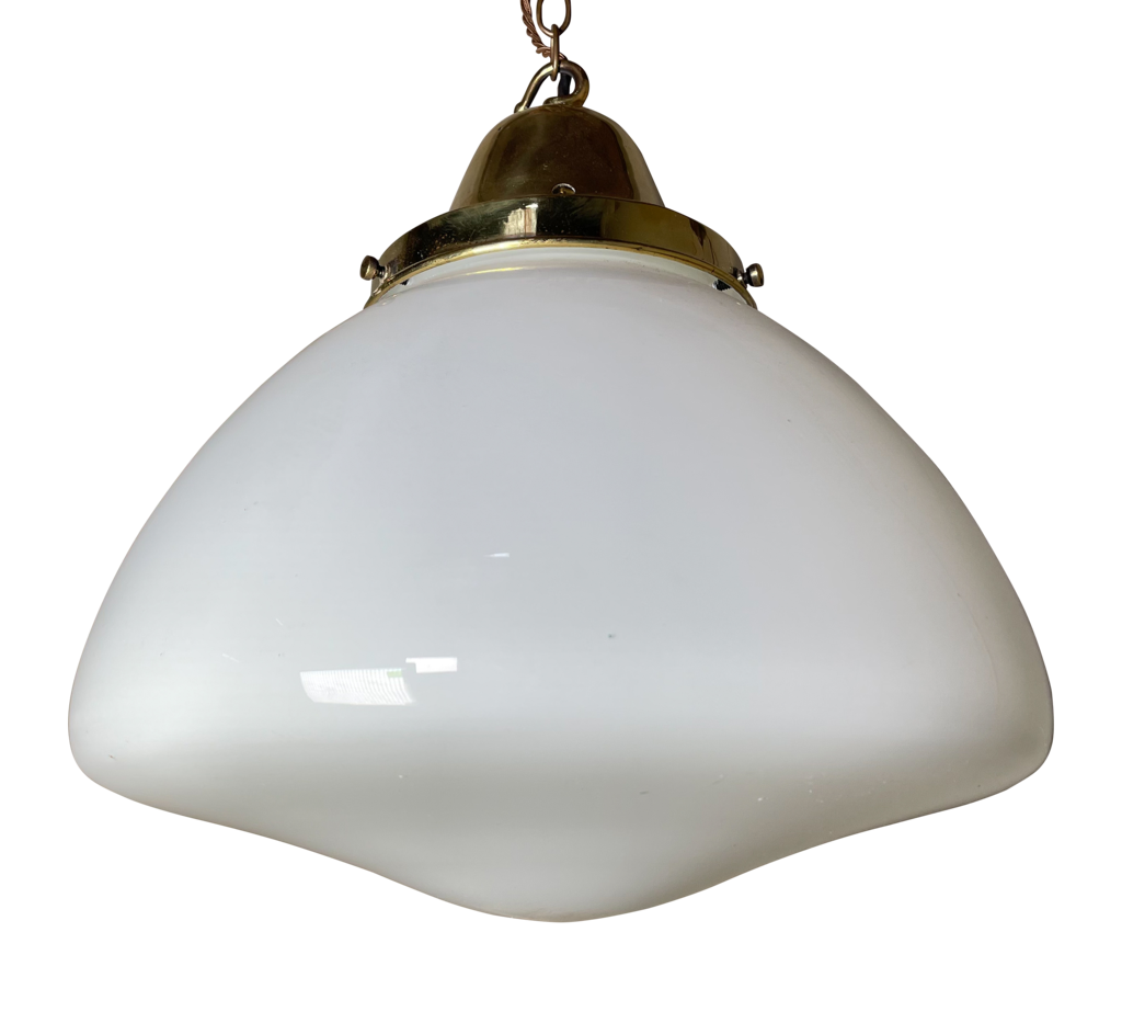 Opaque Glass Hanging Pendant Light