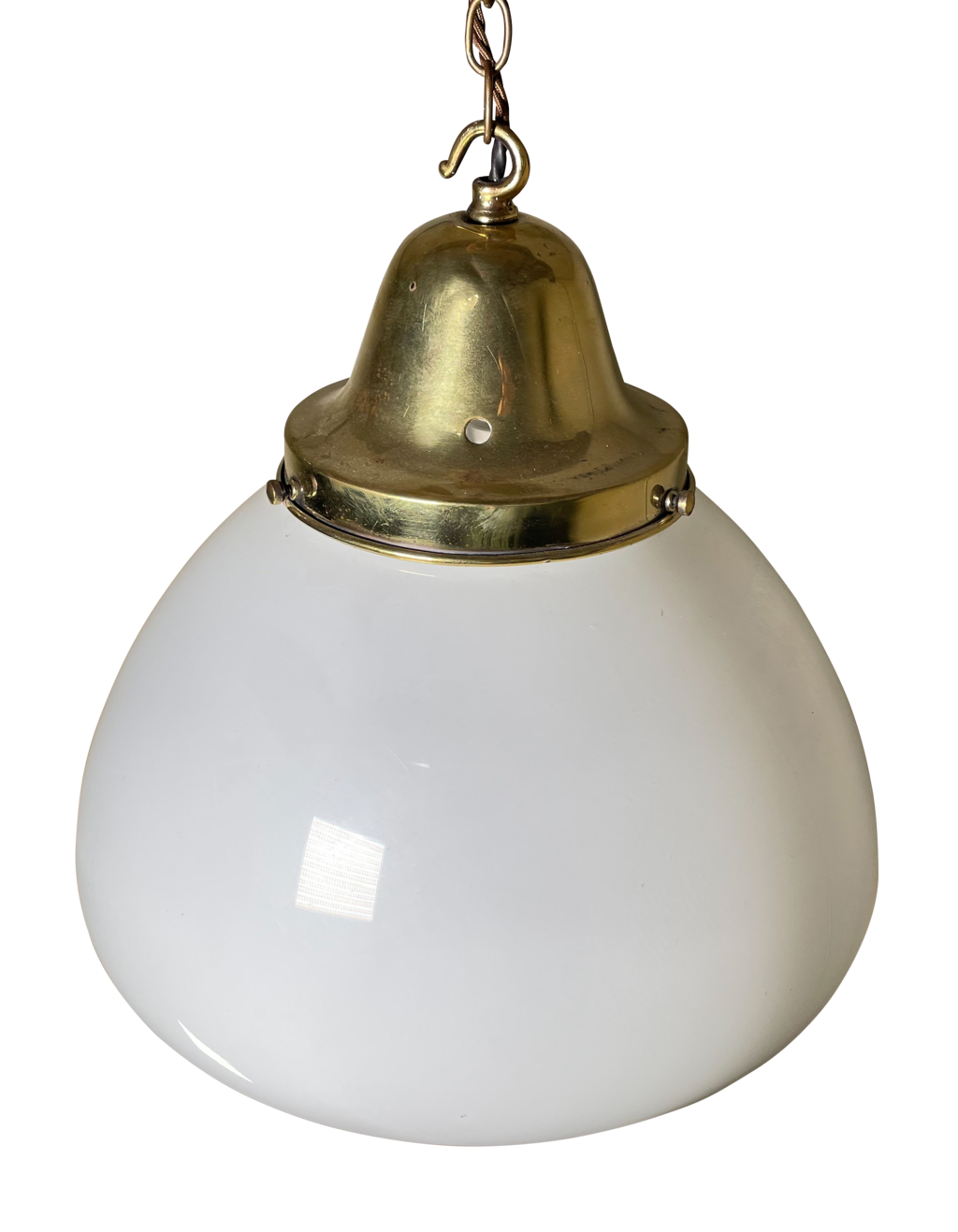 Opaque Glass Hanging Pendant Light