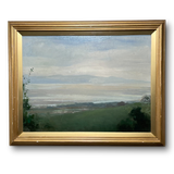 Oil on Canvas of Coastal Scene