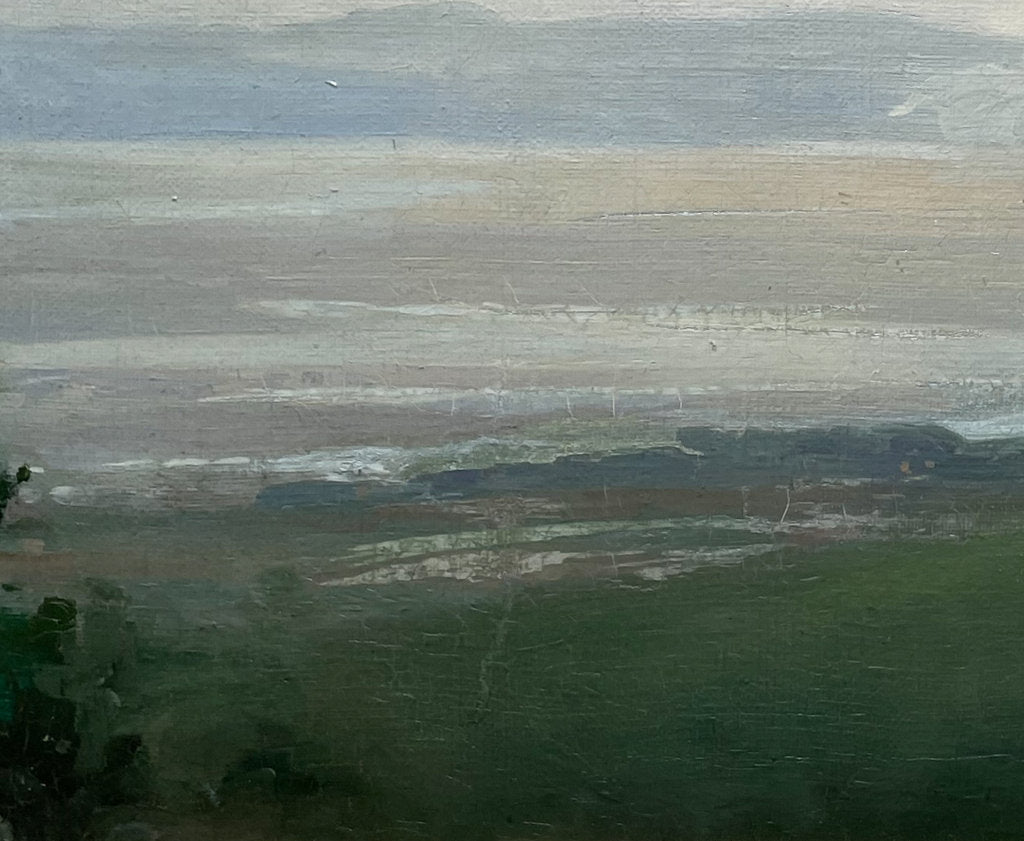 Oil on Canvas of Coastal Scene