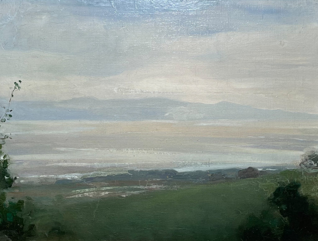 Oil on Canvas of Coastal Scene