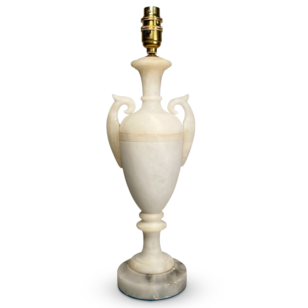 Alabaster Classical Urn Table Lamp