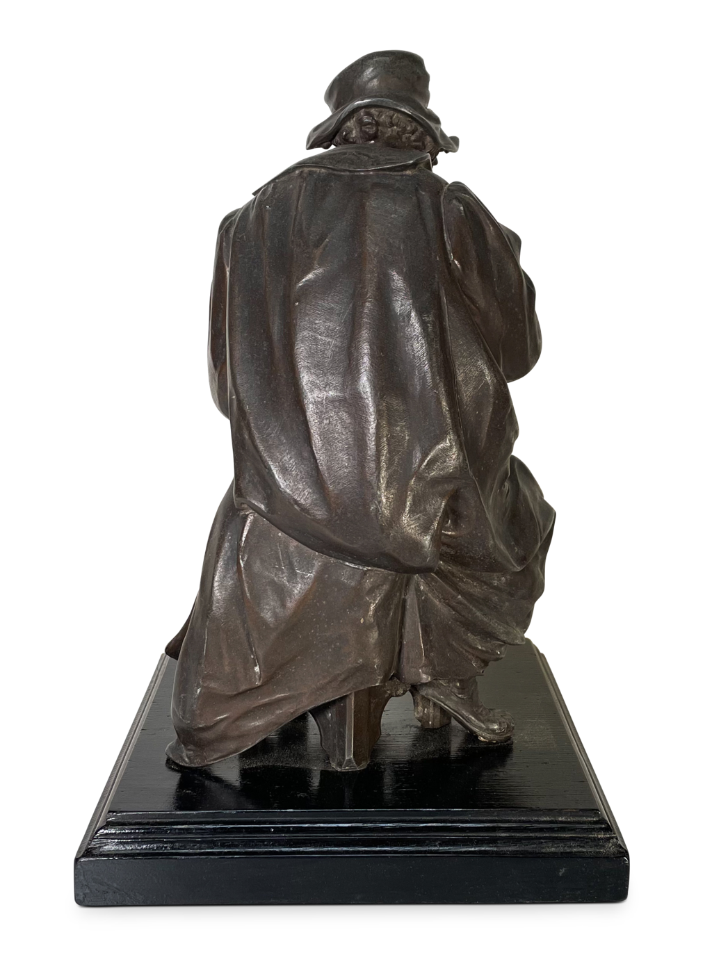 Spelter Figure of a Seated Artist