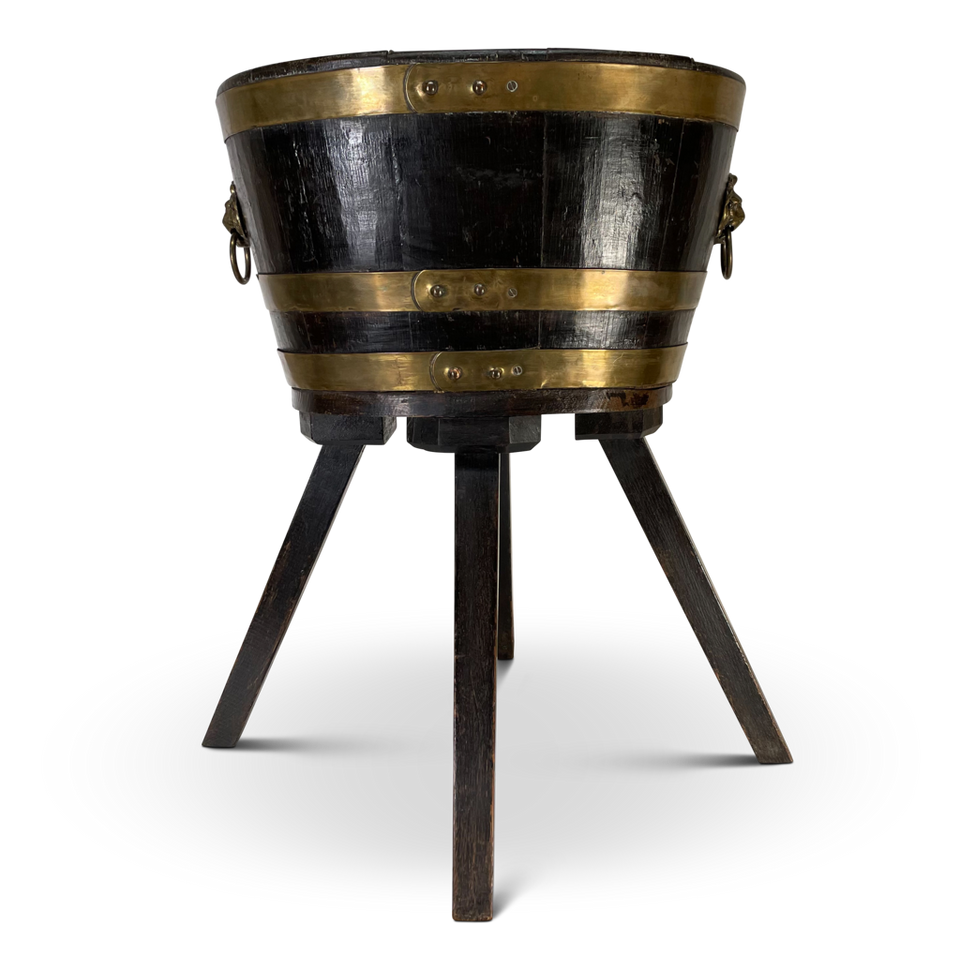 Coopered Oak Wine Cooler
