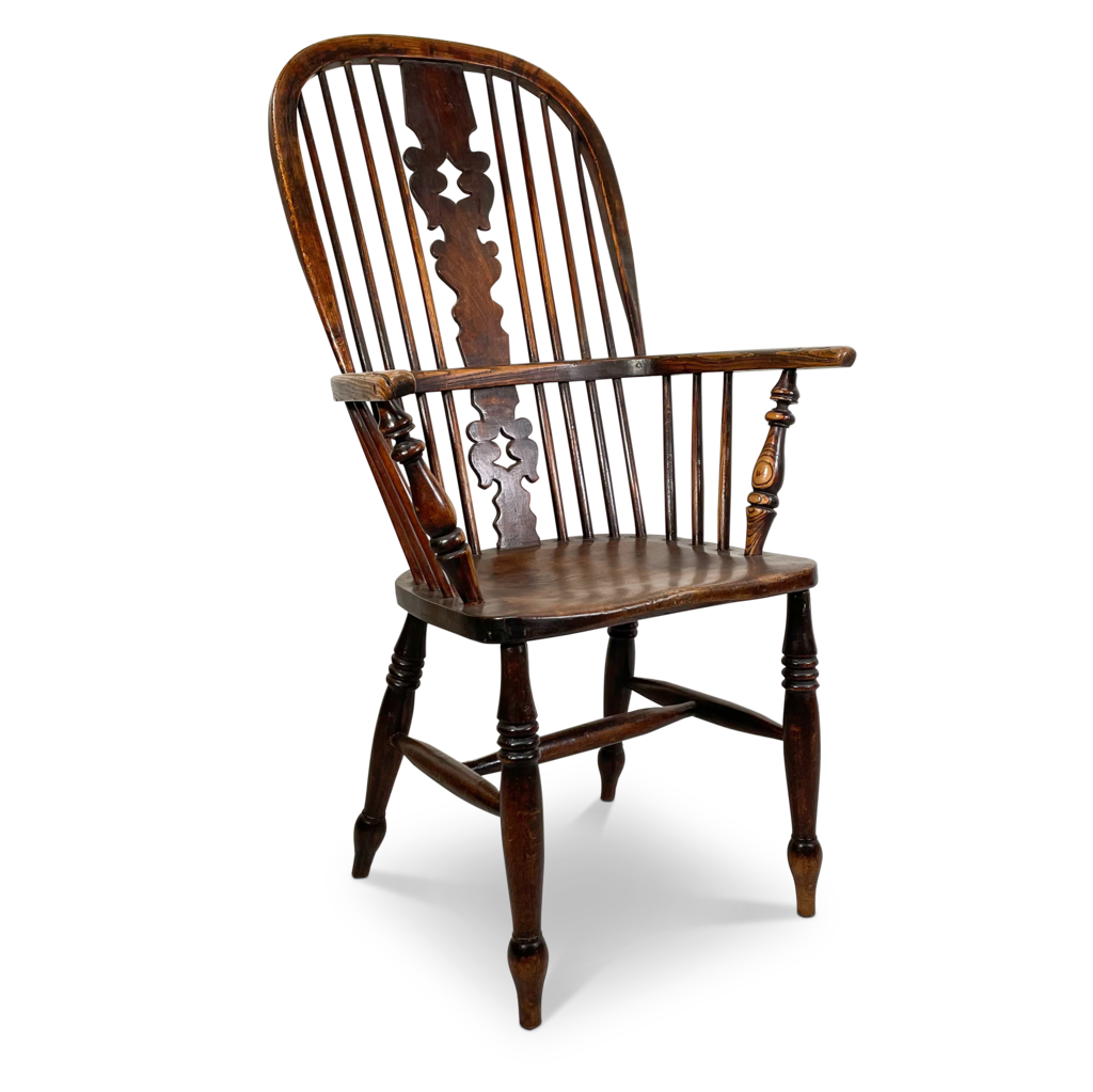 Ash and Elm Windsor Arm Chair