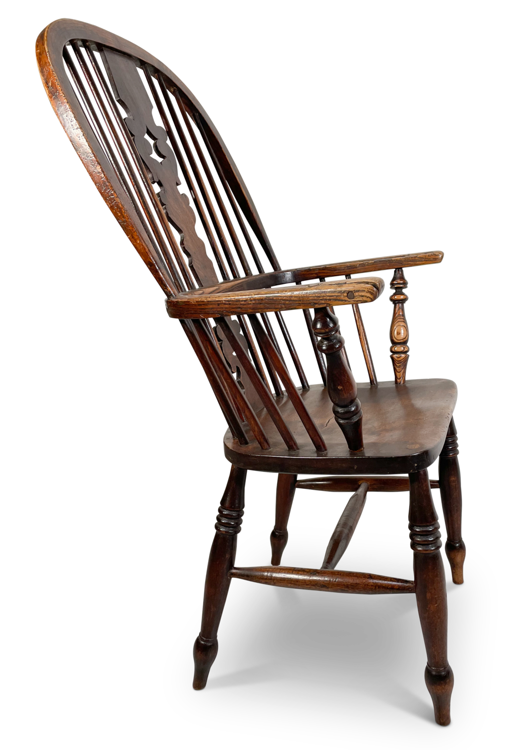 Ash and Elm Windsor Arm Chair