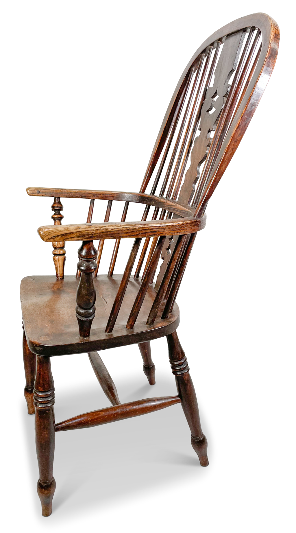 Ash and Elm Windsor Arm Chair