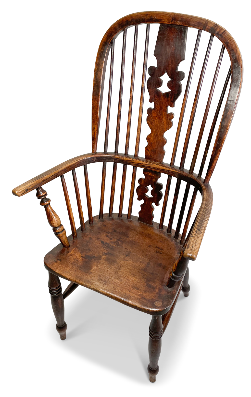 Ash and Elm Windsor Arm Chair