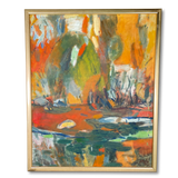 Oil on Canvas Abstract Landscape