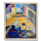 Oil on Canvas Abstract Landscape